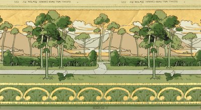 إفريز بواسطة شركة جليدهيل لصناعة ورق الحائط